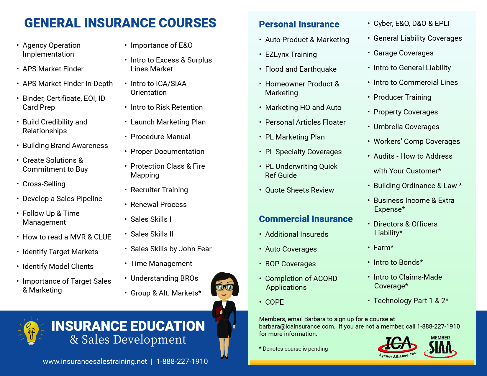 Insurance Education Courses